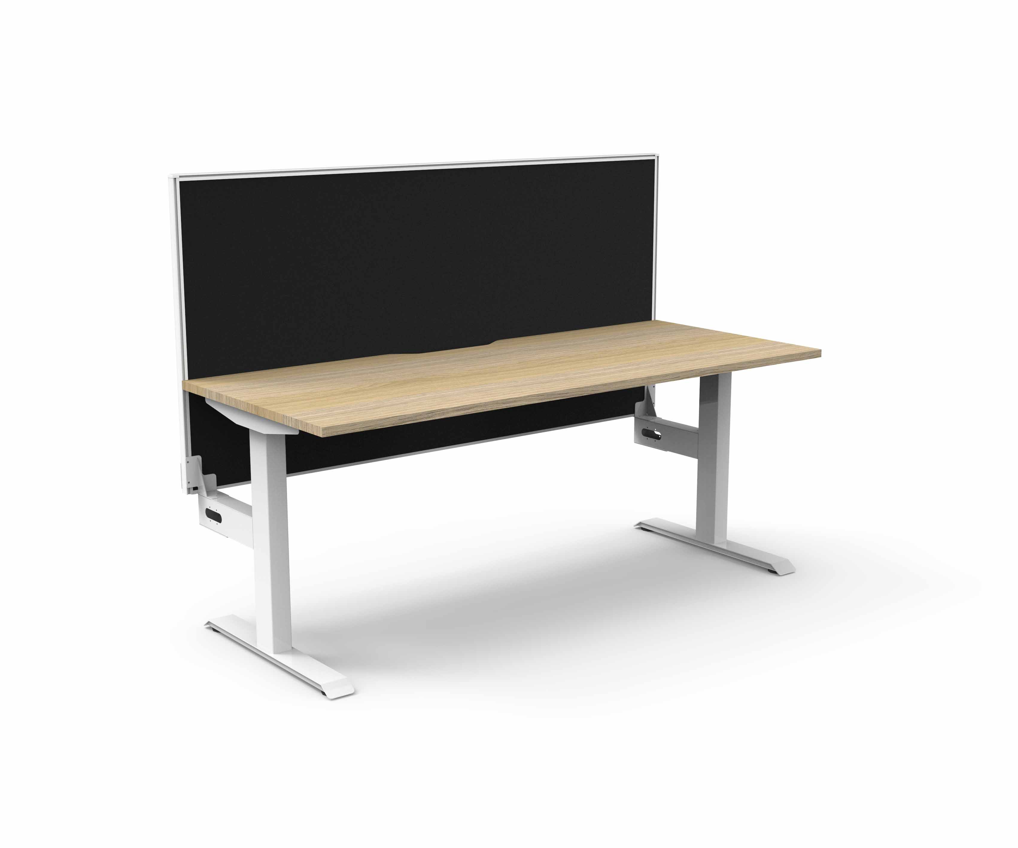 Boost Static Single Sided Workstation 1500x750 - with Screen